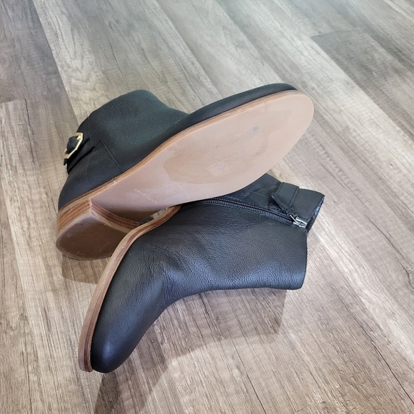 Cole Haan Lilah Buckle Black Ankle Bootie - Picture 4 of 6